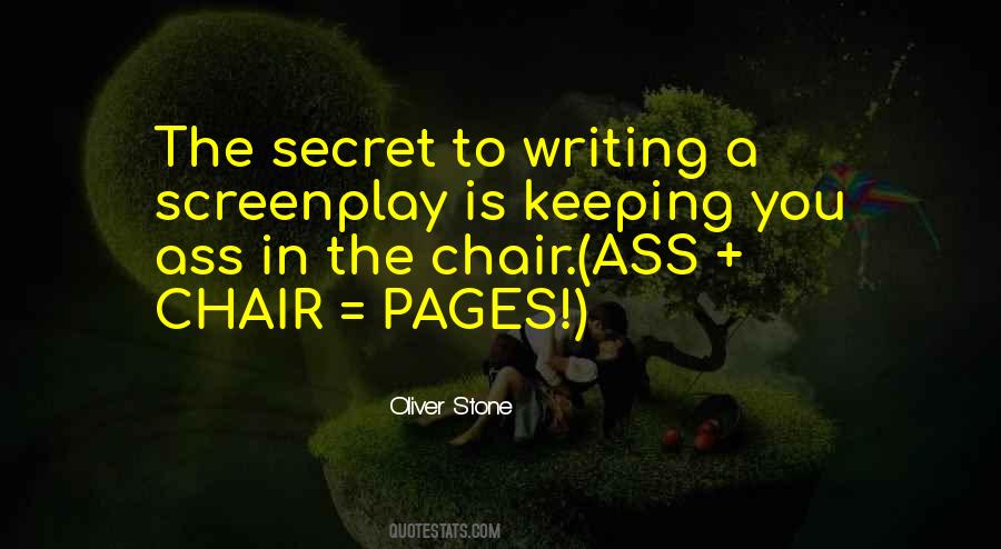 Quotes About Screenplay Writing #904680