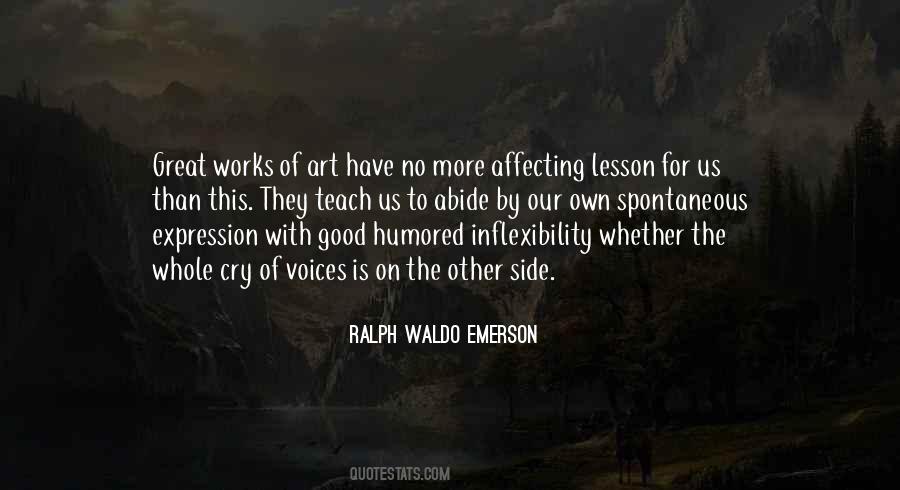 Lesson To Teach Quotes #1256545