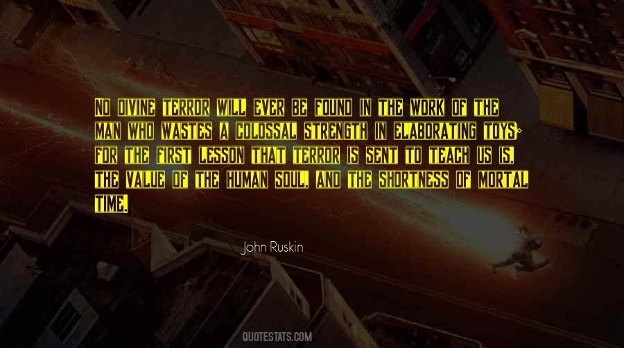 Lesson To Teach Quotes #1275150