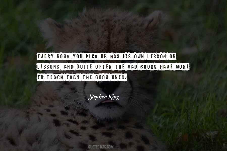 Lesson To Teach Quotes #880251