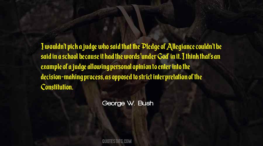 Pledge Allegiance Quotes #1042296