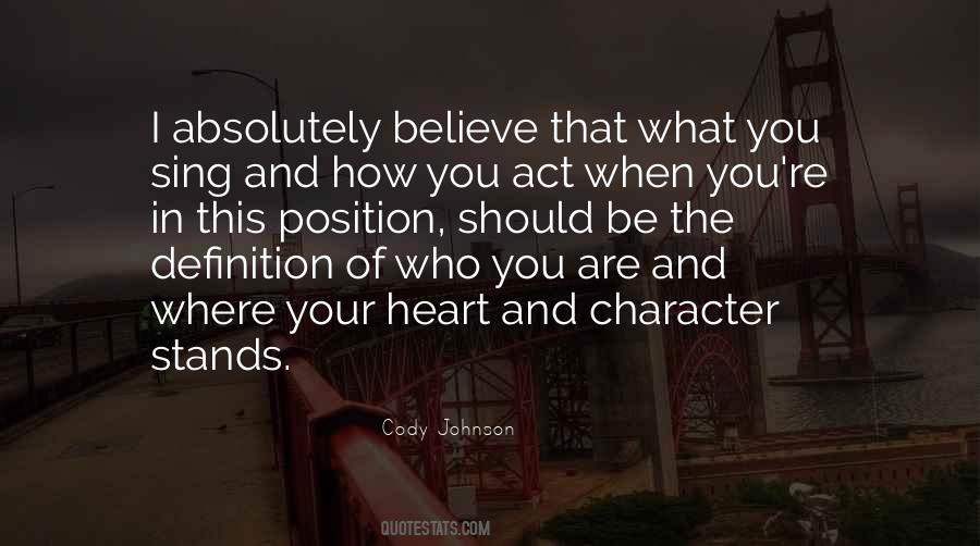 Quotes About Definition Of Character #989911