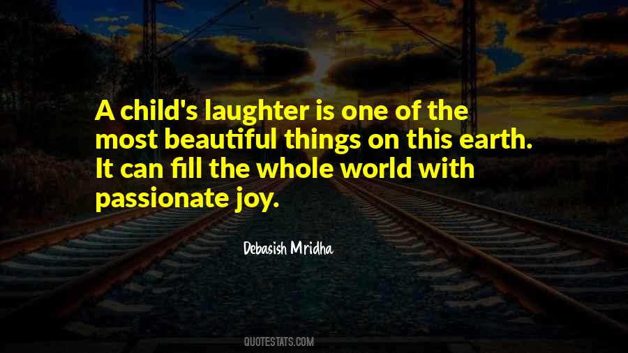 Quotes About Child's Laughter #1809986