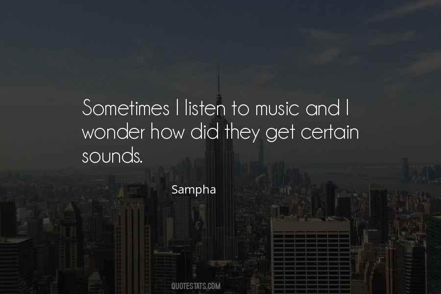 Quotes About Music And Sounds #101867