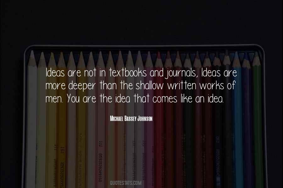 Written Works Quotes #520348