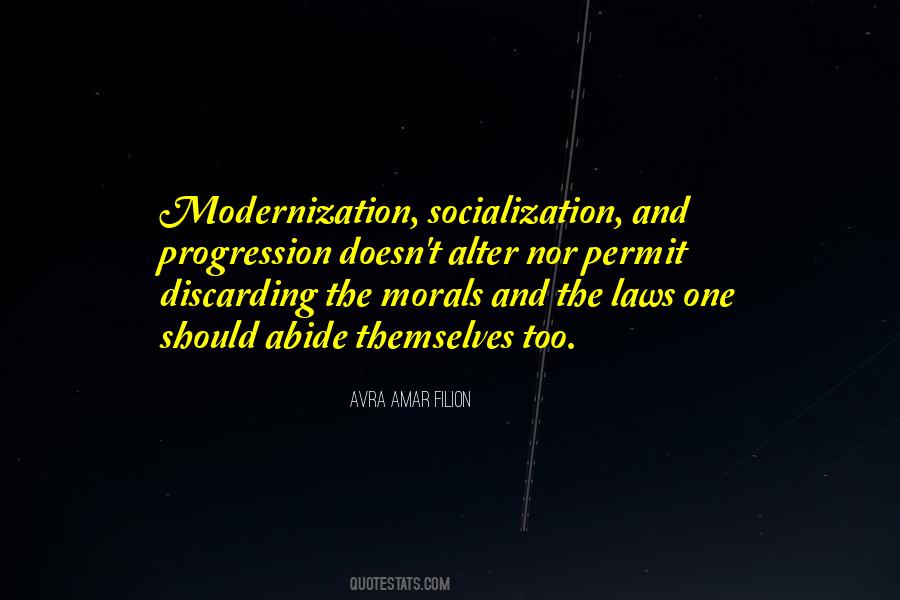 Quotes About Modernization #885673