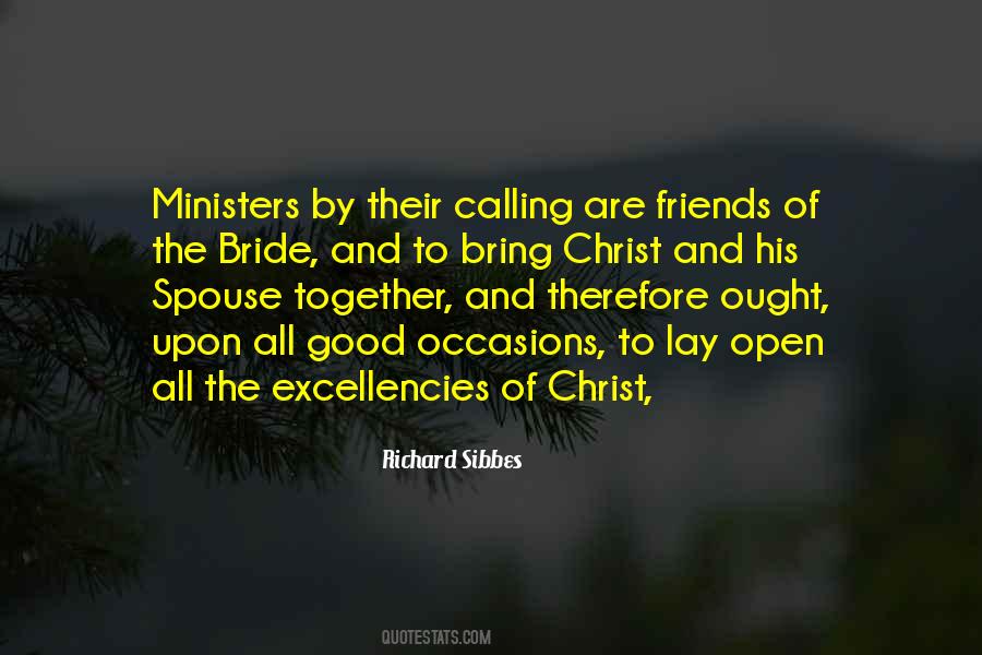 Excellencies Of Christ Quotes #1275312