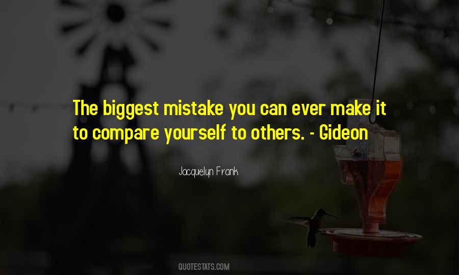 Quotes About Compare Yourself To Others #152524