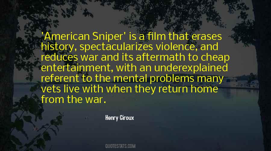 Quotes About American Sniper #802242