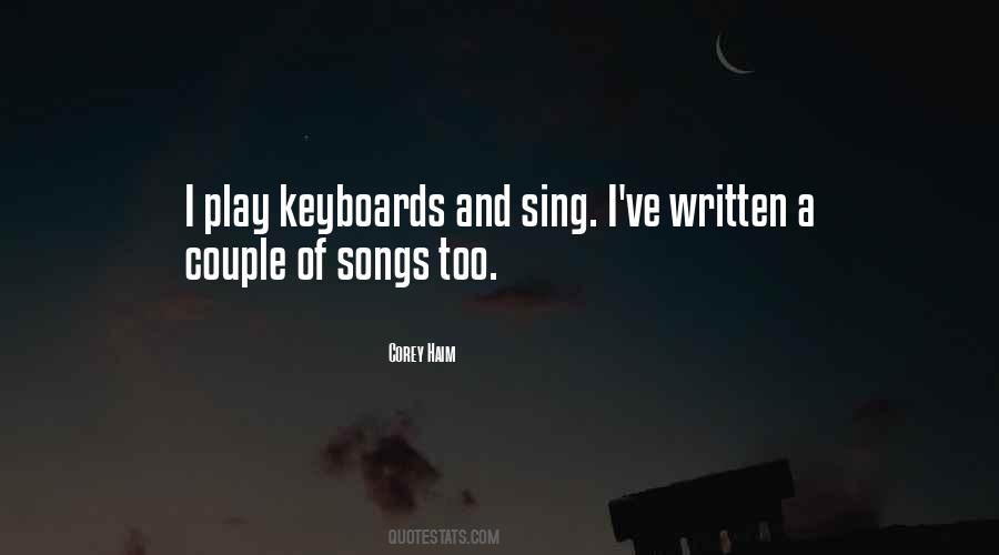 Quotes About Keyboards #645282