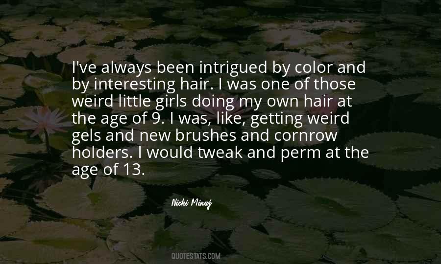 Quotes About New Hair #1313526