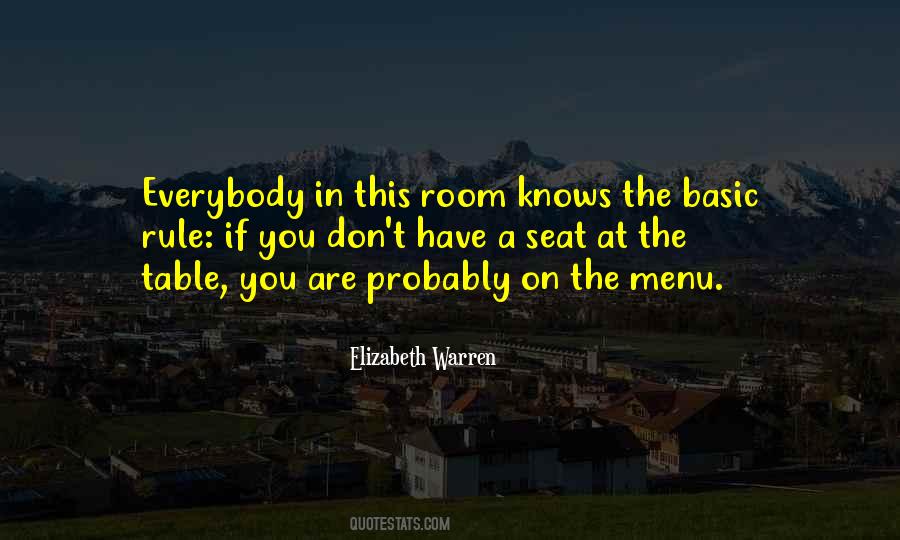 Seat At The Table Quotes #1273953