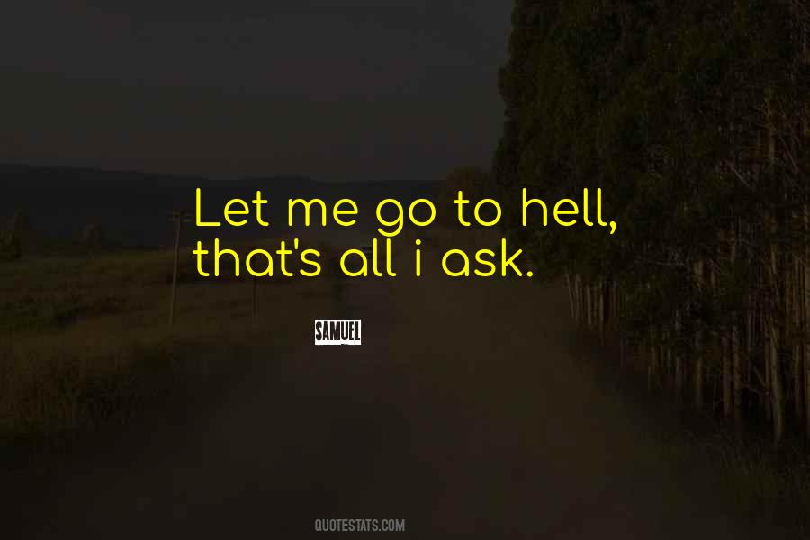 Quotes About Hell #1811383