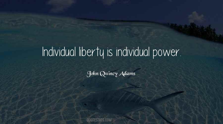 Quotes About Individual Power #156582