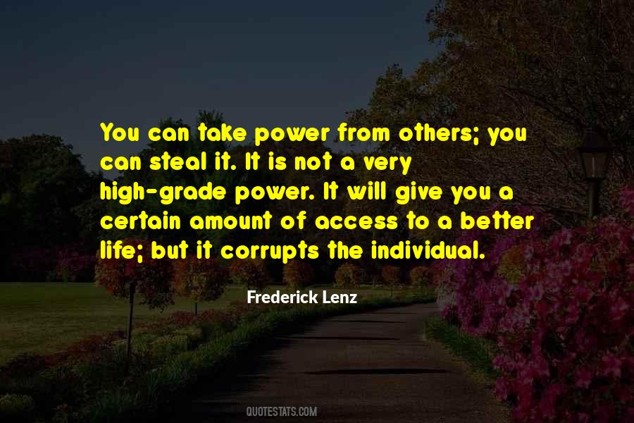 Quotes About Individual Power #830699