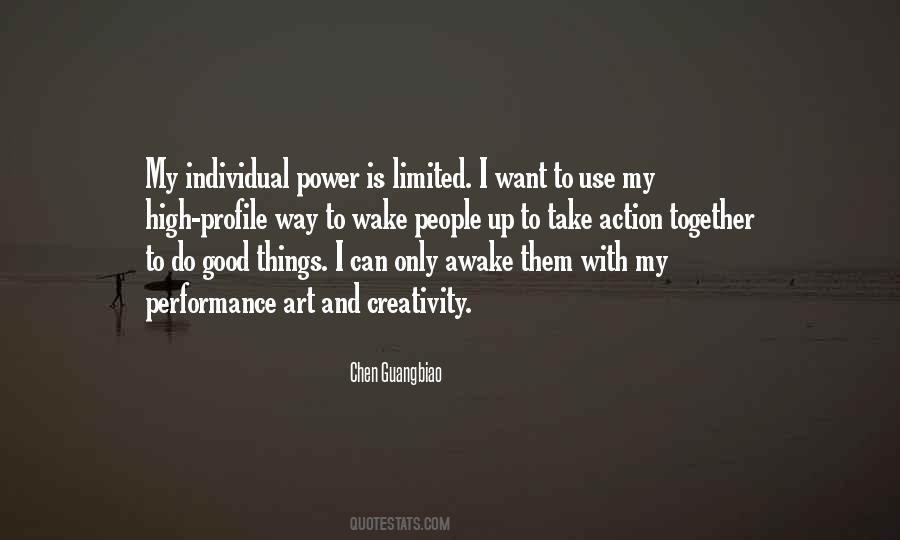 Quotes About Individual Power #88864
