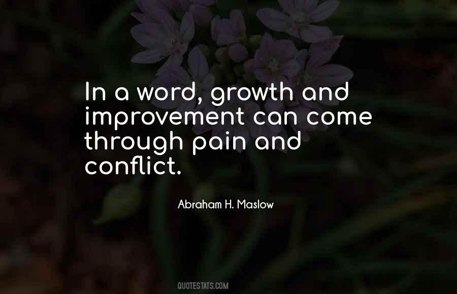 Growth Pain Quotes #1071292