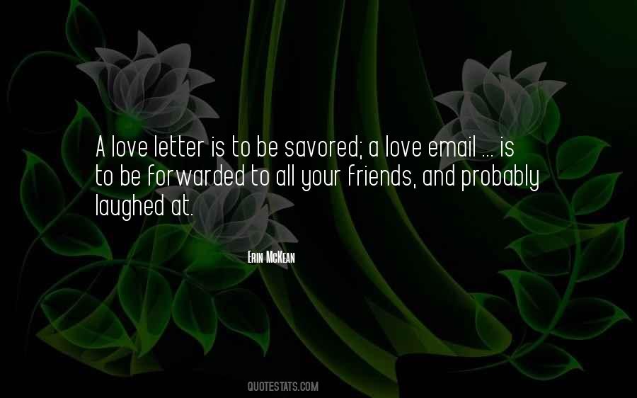 Email Letter Quotes #1745573