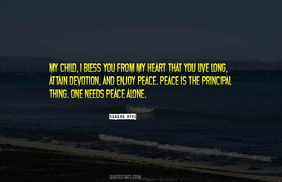 Bless The Child Quotes #1088040