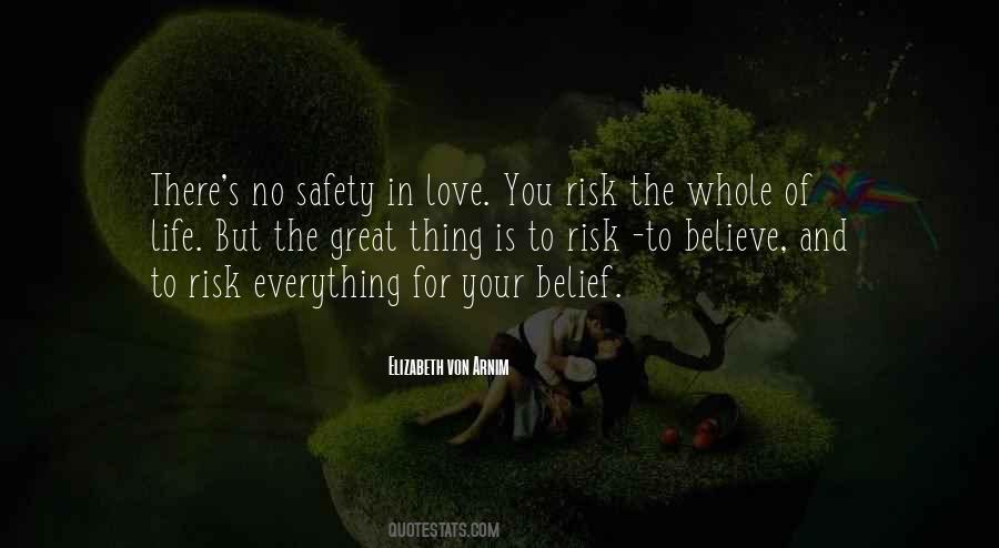 Quotes About Safety And Risk #1113931