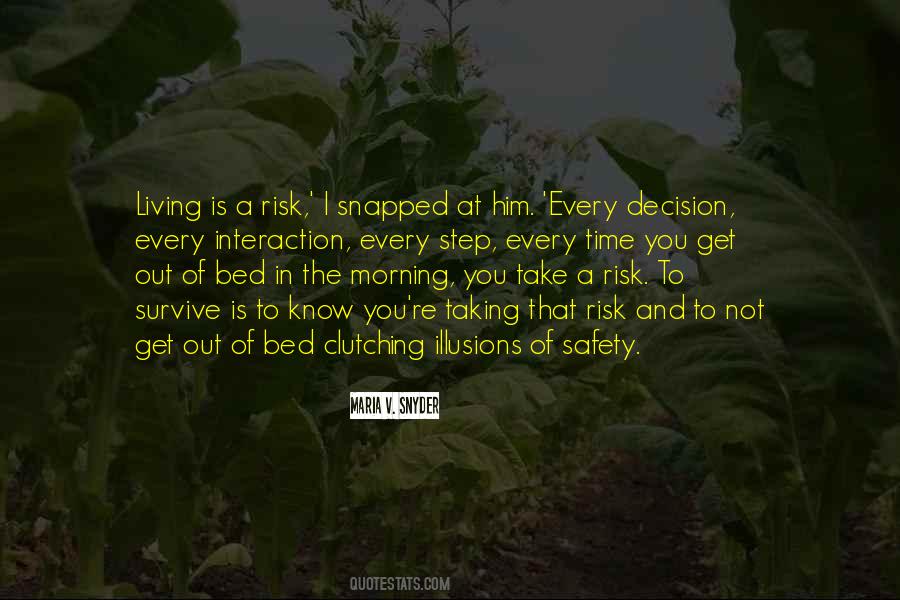 Quotes About Safety And Risk #401868