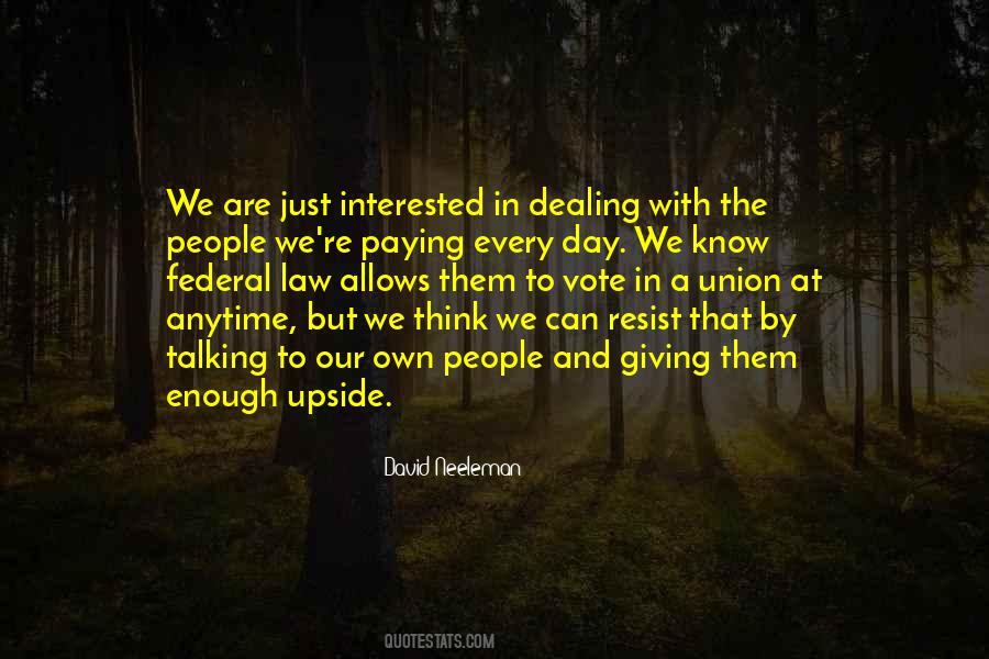 Federal Law Quotes #110536