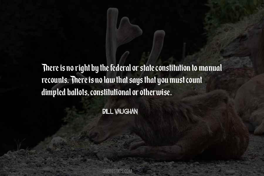 Federal Law Quotes #1226473