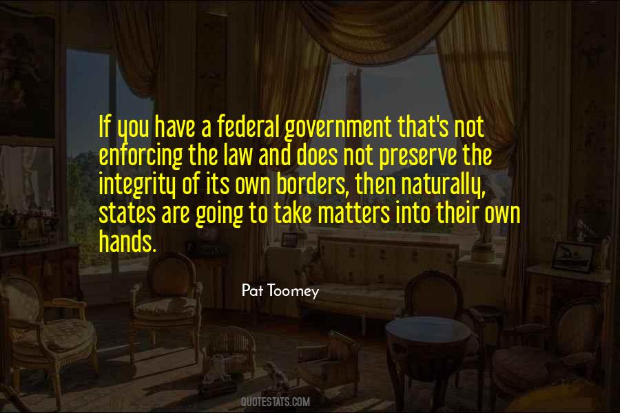 Federal Law Quotes #1378374