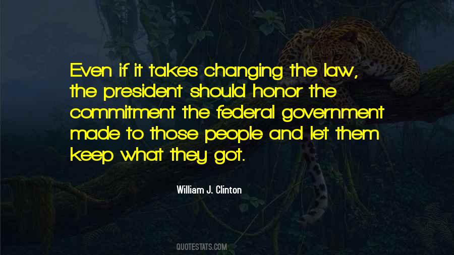 Federal Law Quotes #1689456