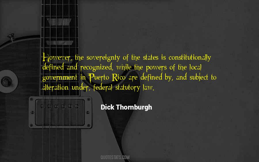 Federal Law Quotes #1753472