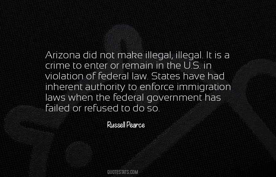 Federal Law Quotes #534829
