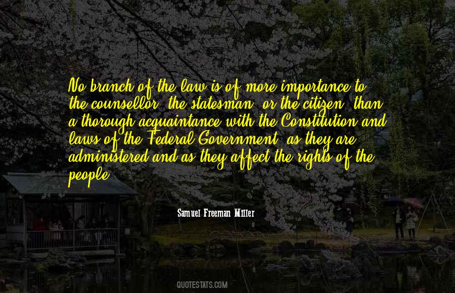 Federal Law Quotes #61890