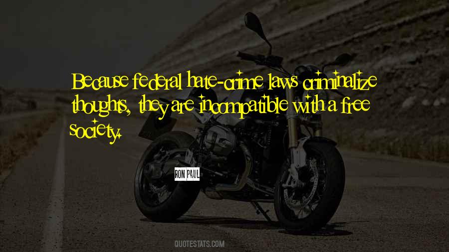 Federal Law Quotes #720074