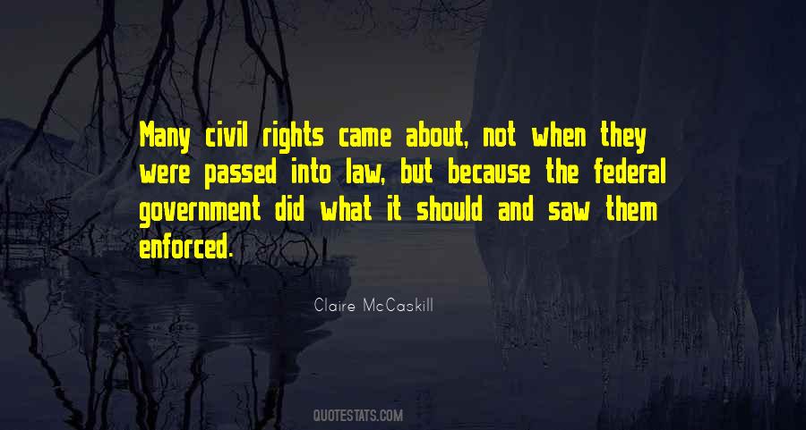 Federal Law Quotes #8164