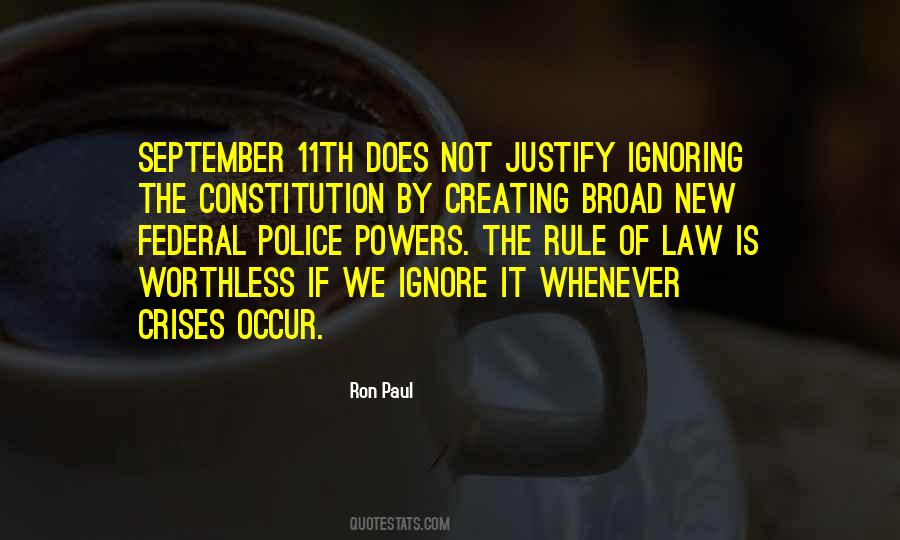 Federal Law Quotes #868386