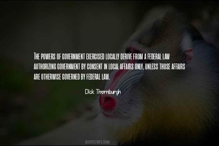 Federal Law Quotes #899837