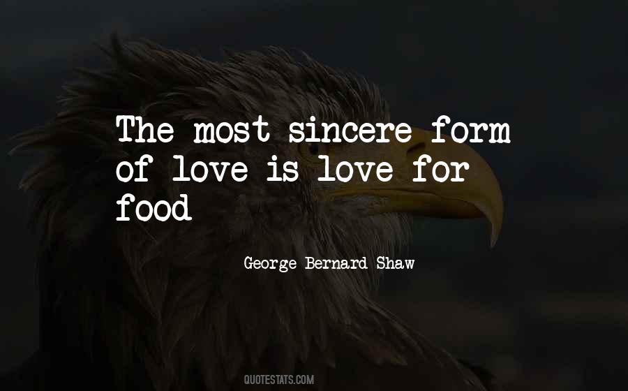 Quotes About The Love Of Food #335022