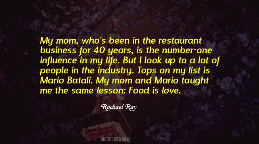 Quotes About The Love Of Food #642687