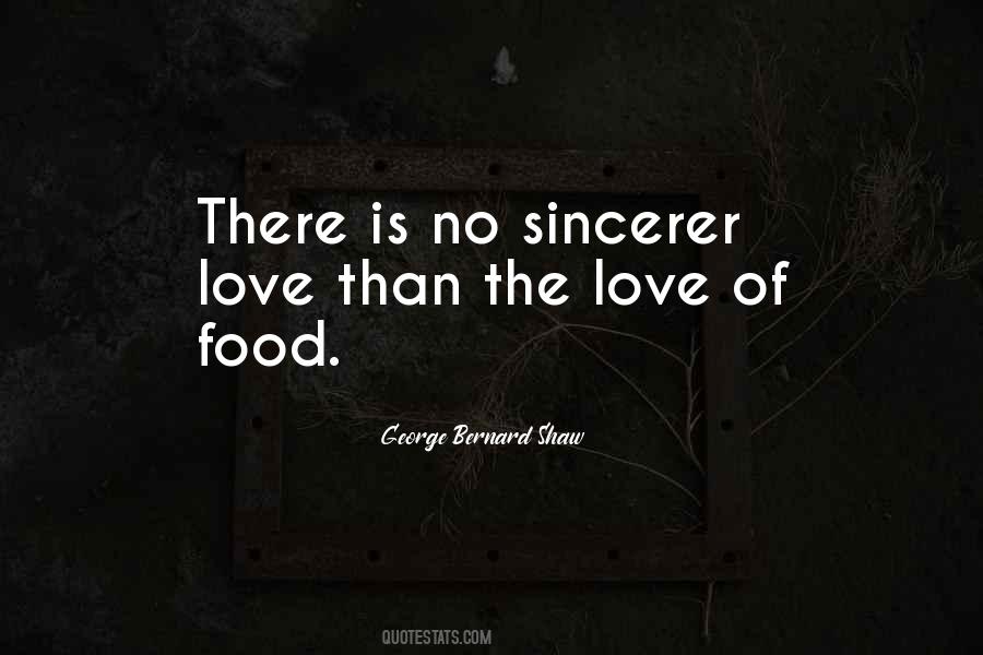 Quotes About The Love Of Food #922802