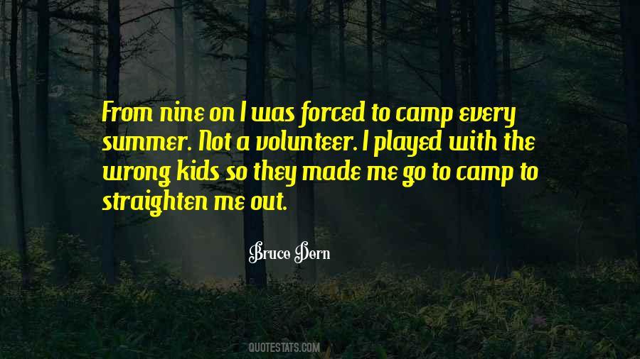 Quotes About Summer Camp #463988