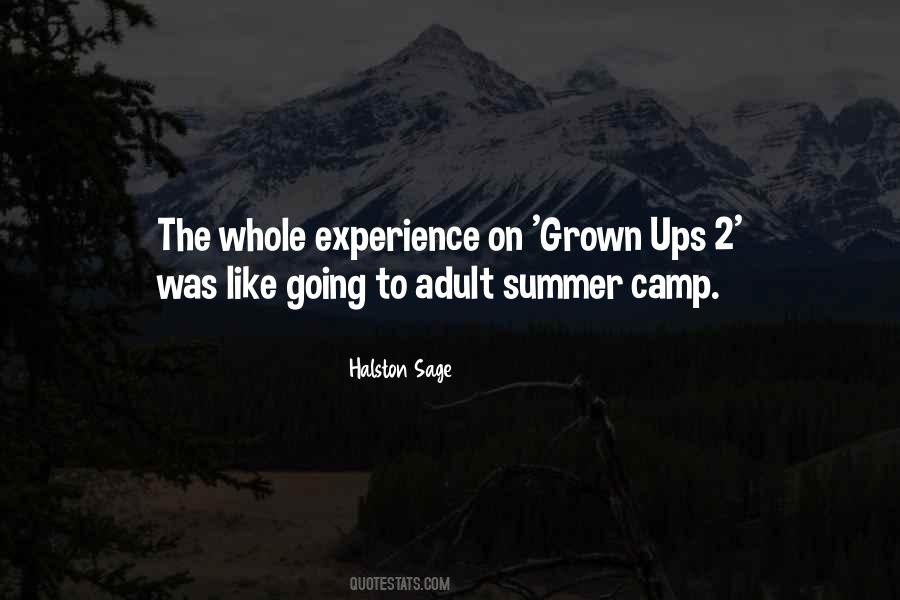 Quotes About Summer Camp #927