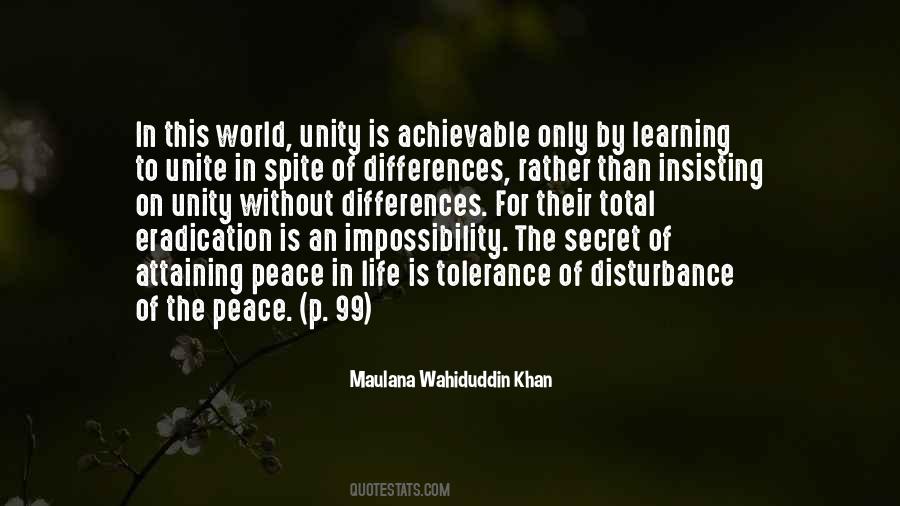 Quotes About World Unity #1202817