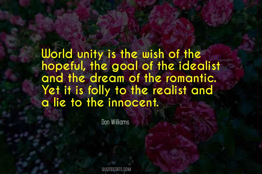 Quotes About World Unity #810842