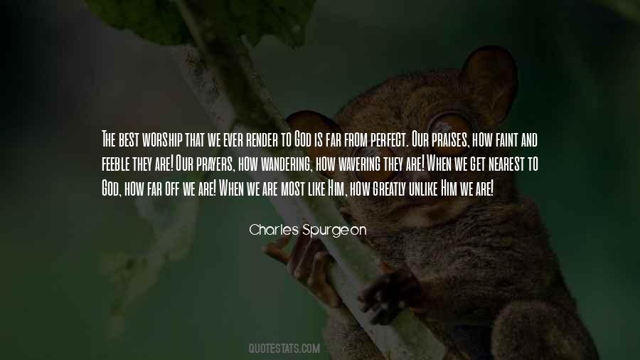 Quotes About Prayer And Worship #1586149