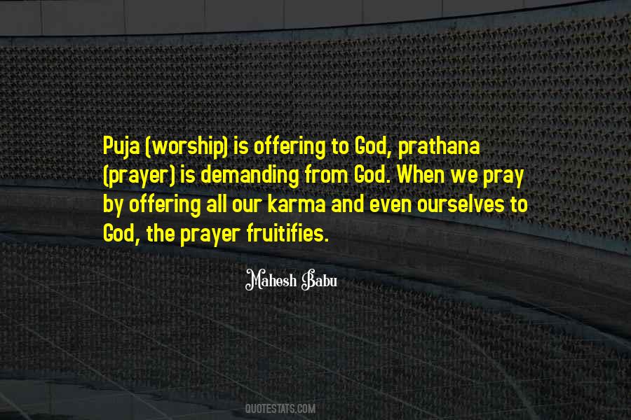 Quotes About Prayer And Worship #311568