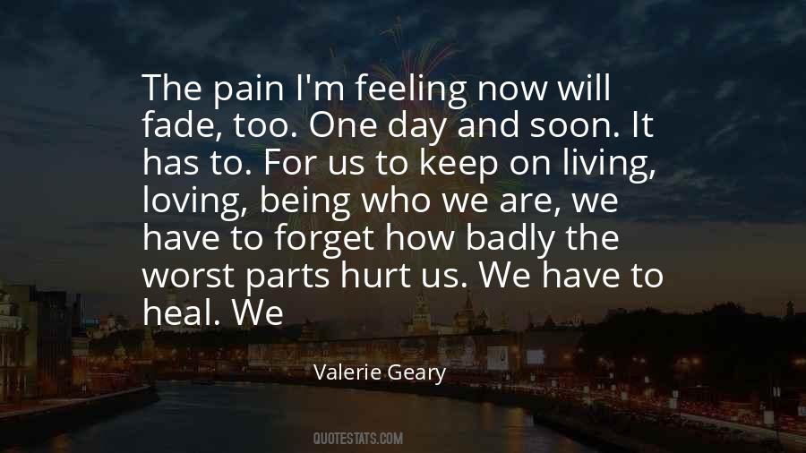 Feeling Pain Quotes #67965