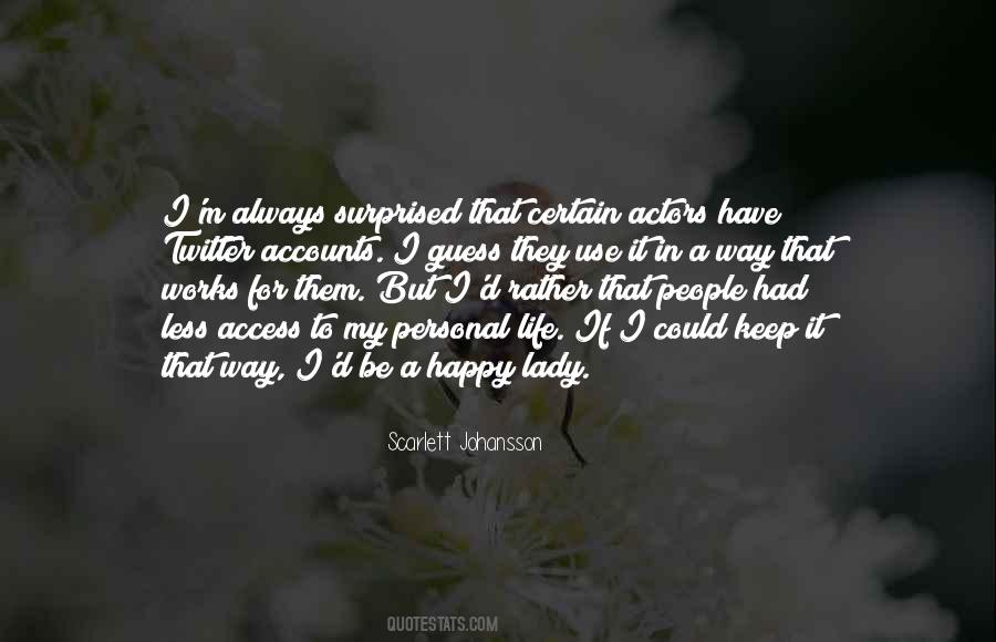 Quotes About Happy Lady #198250