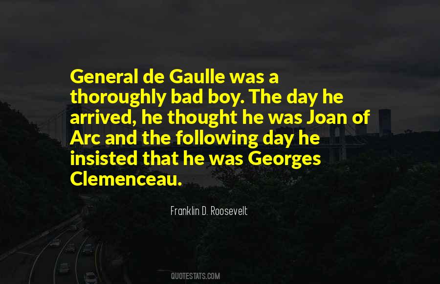 Quotes About De Gaulle #273484