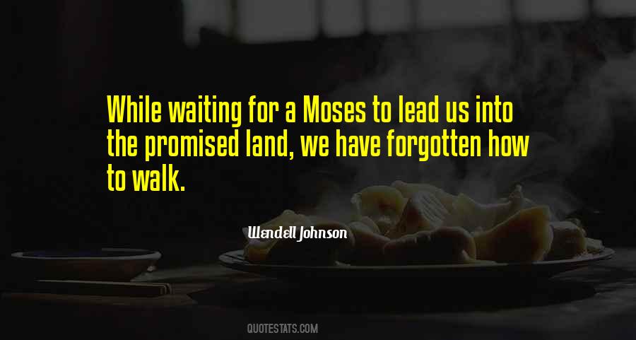 Quotes About Promised Land #198098