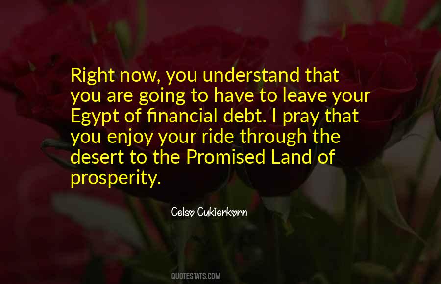 Quotes About Promised Land #252614